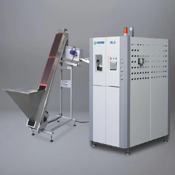 ग्राहक सेवा उपलब्ध पूर्ण स्वचालित  2  गुहा पानी की बोतल उड़ाने वाली मशीन प्लास्टिक